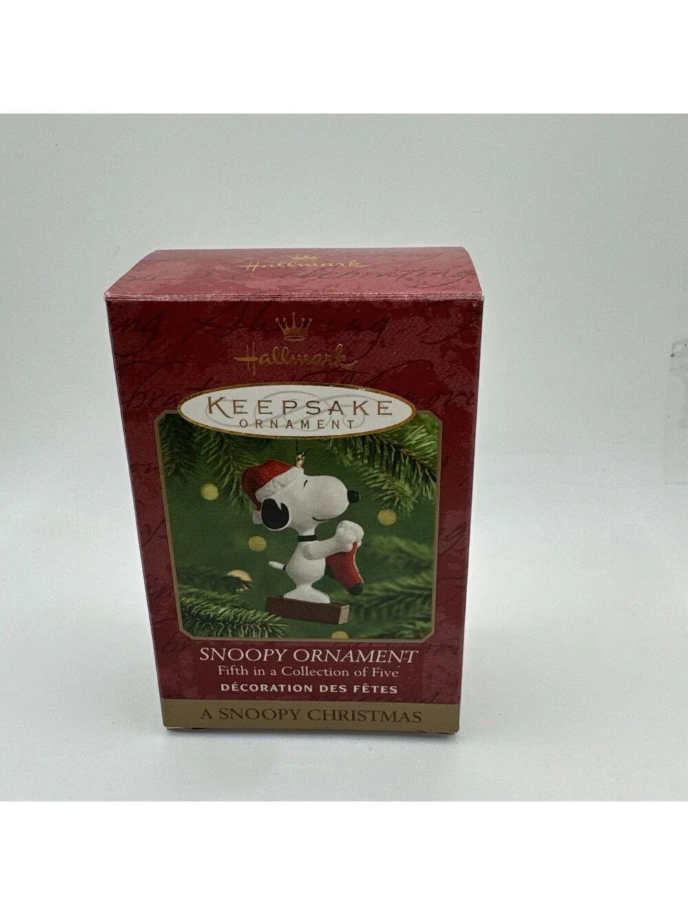 Hallmark Keepsake Snoopy Ornament A Snoopy Christmas 5th In The Series NEW